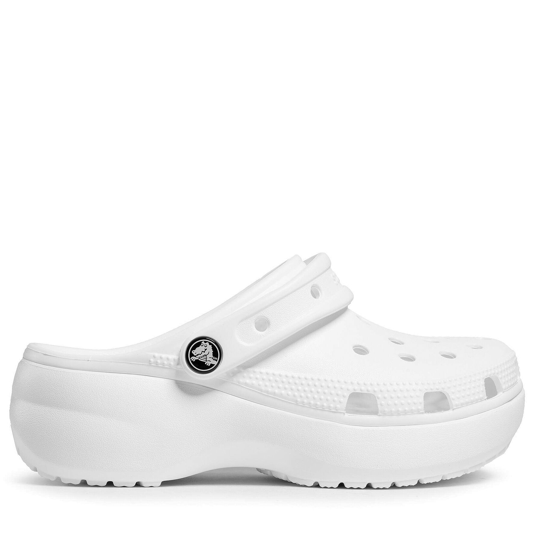 Pantoletten Crocs Classic Platform Clog W 206750 Weiß von Crocs