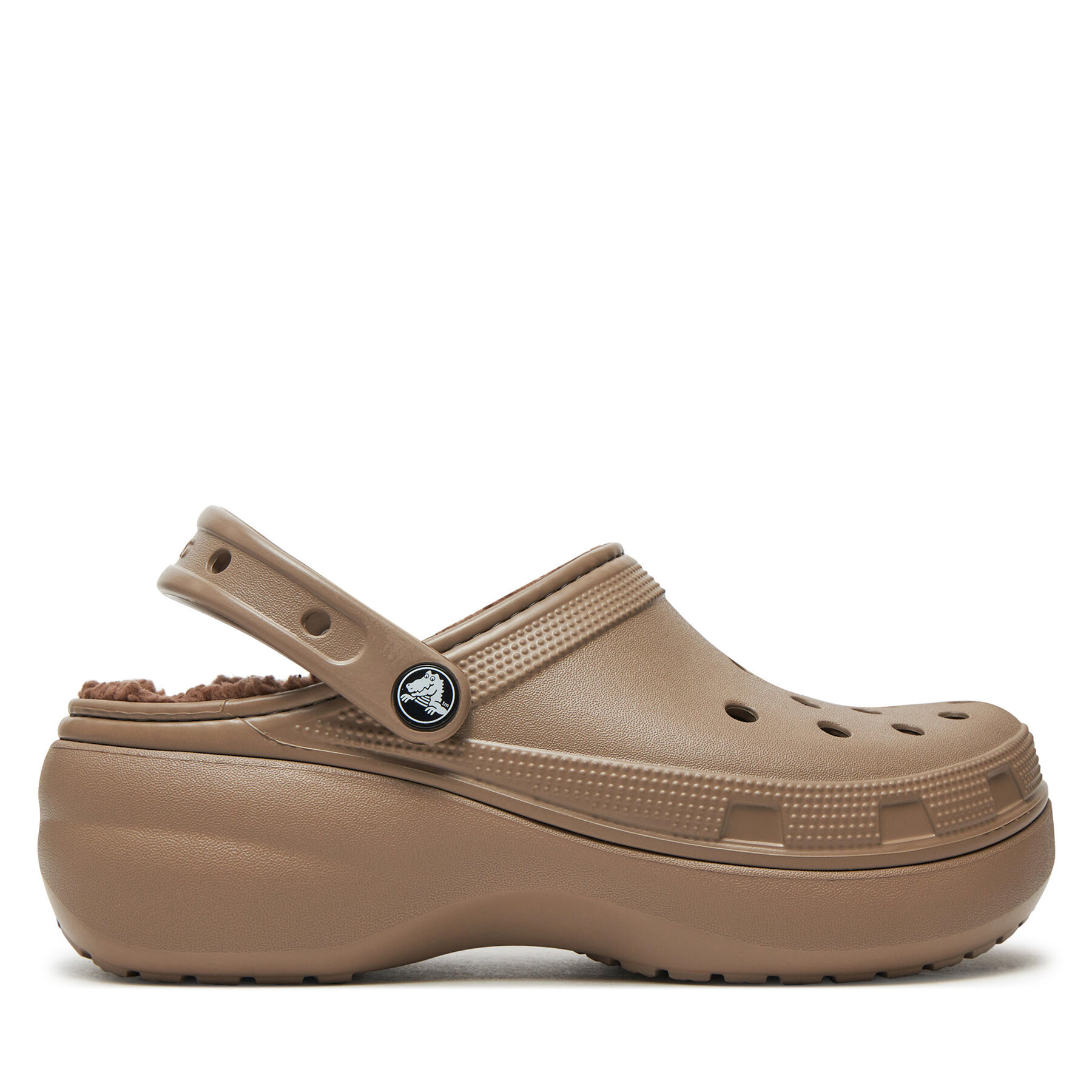 Pantoletten Crocs Classic Platform Lined Clog W 207938 Braun Pantoletten Crocs Classic Platform Lined Clog W 207938 Braun von Crocs