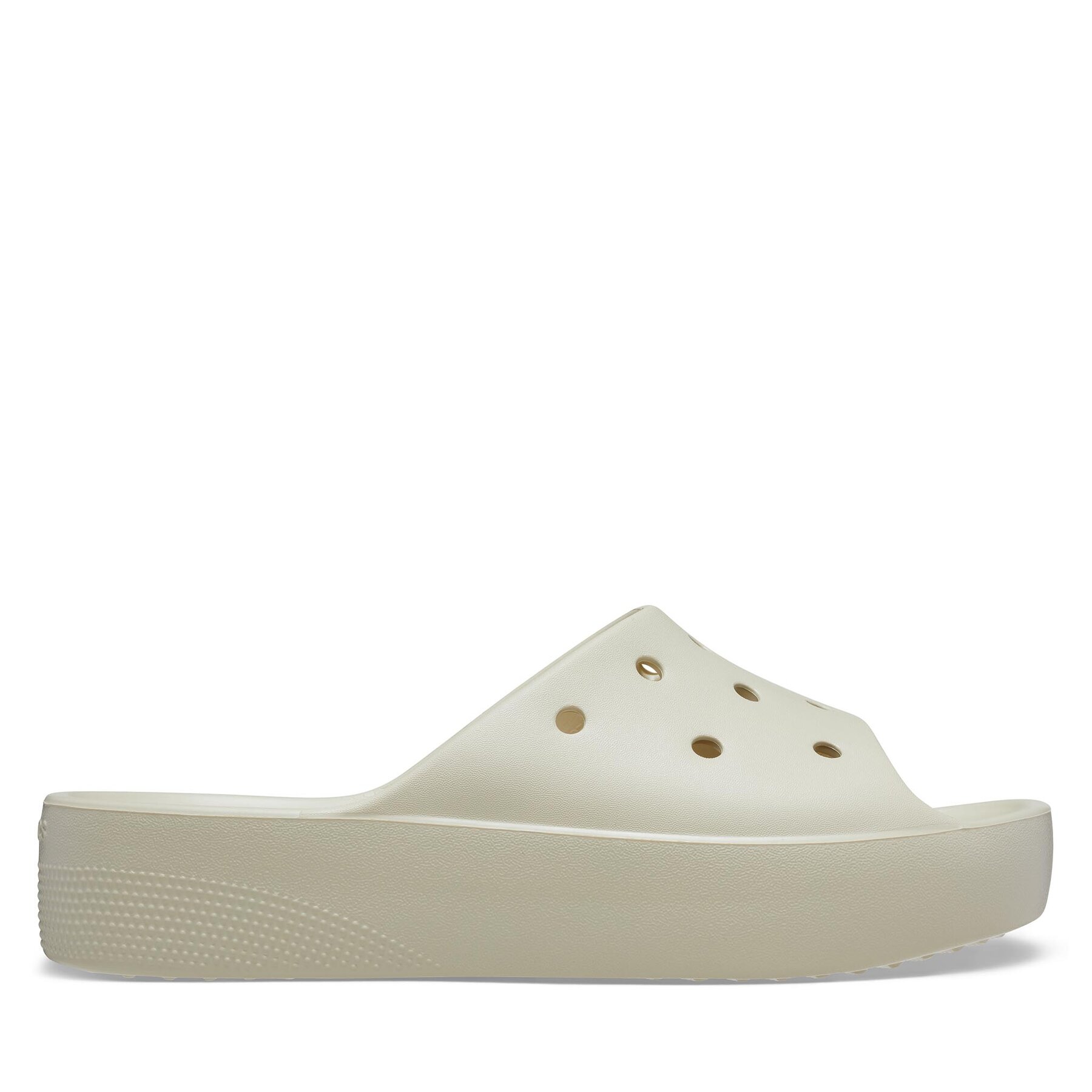 Pantoletten Crocs Classic Platform Slide 208180 Beige Pantoletten Crocs Classic Platform Slide 208180 Beige von Crocs