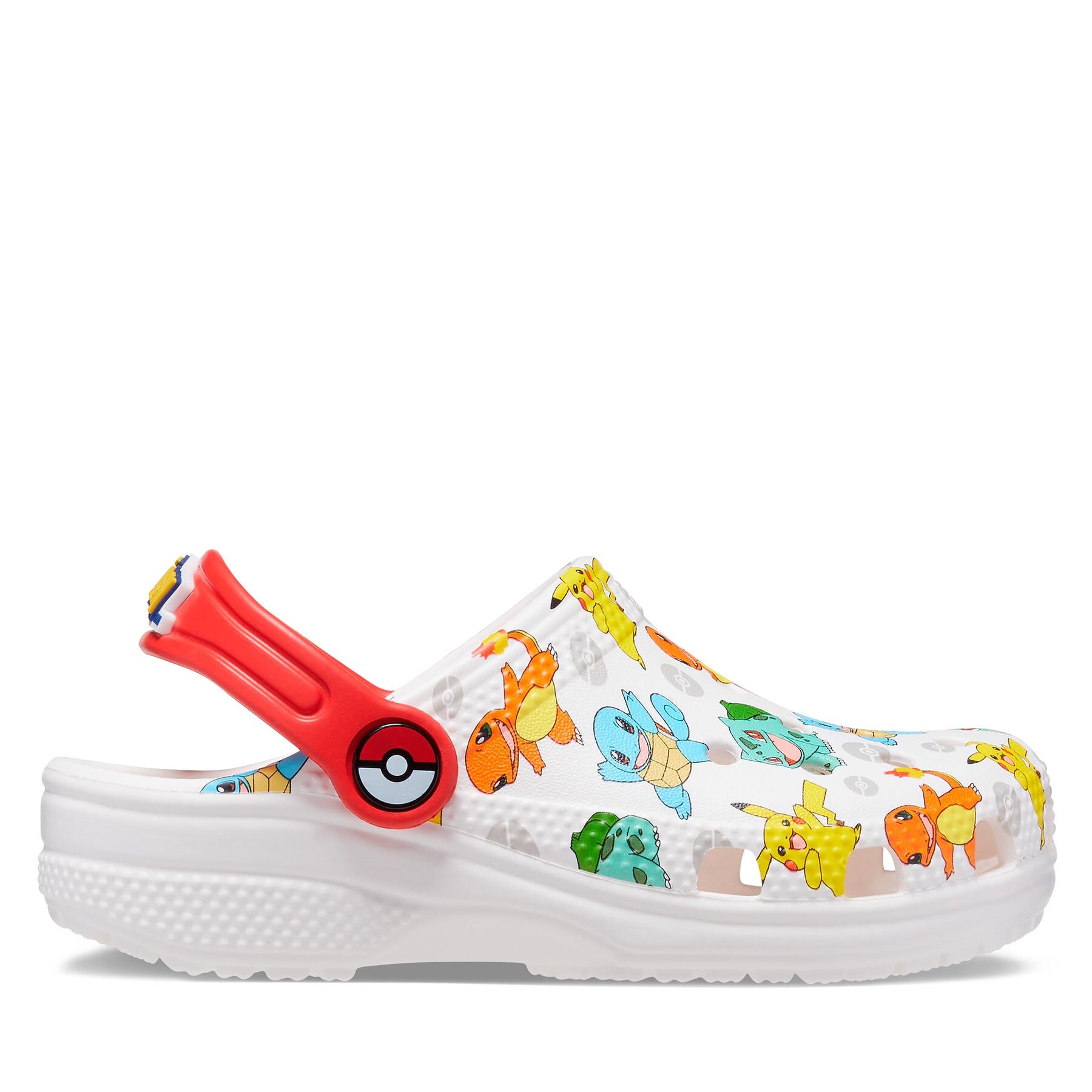 Pantoletten Crocs Classic Pokemon Clog Kids 207739 Weiß von Crocs