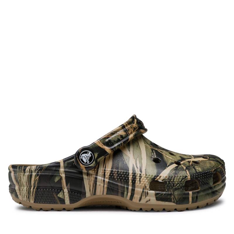 Pantoletten Crocs Classic Realtree 12132 Grün von Crocs