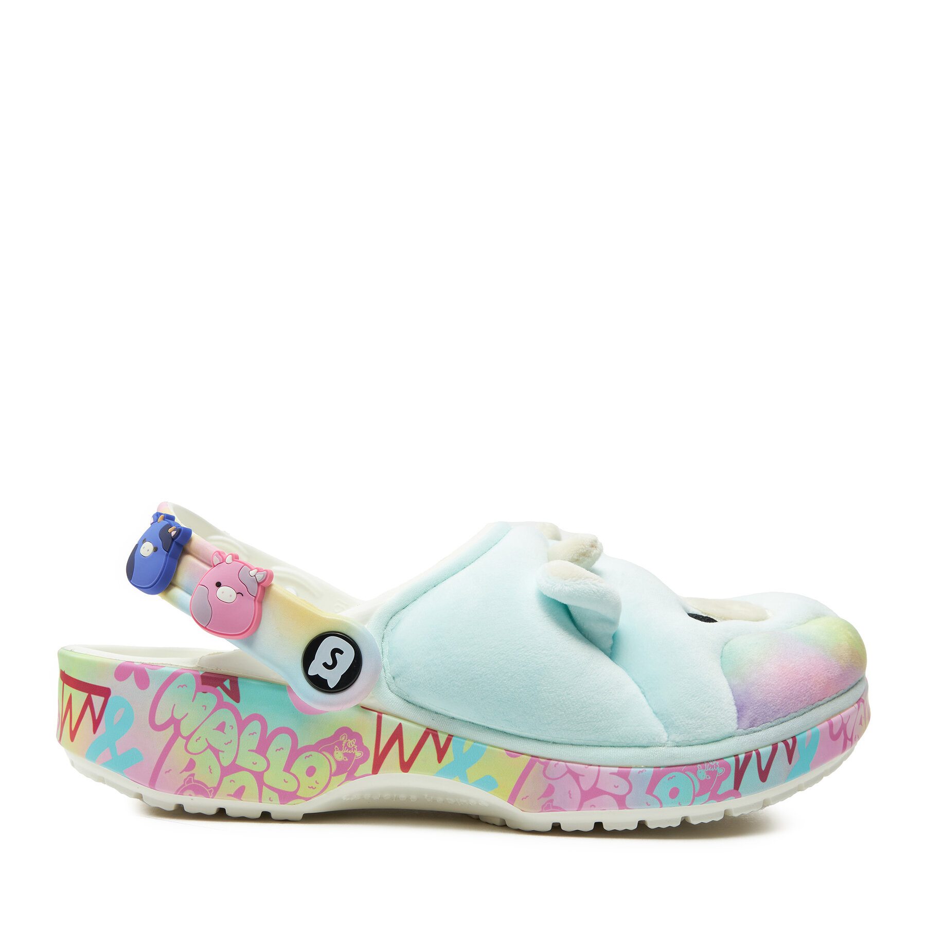 Pantoletten Crocs Classic Squishmallows Cow Clog 210852 Weiß von Crocs