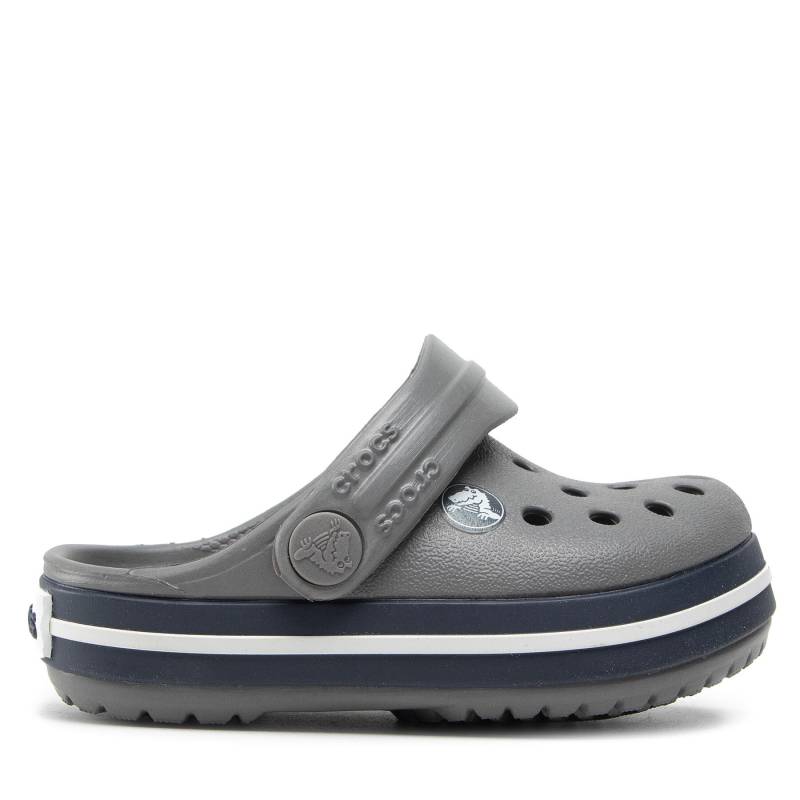 Pantoletten Crocs Crocband Clog K 204537 Grau von Crocs