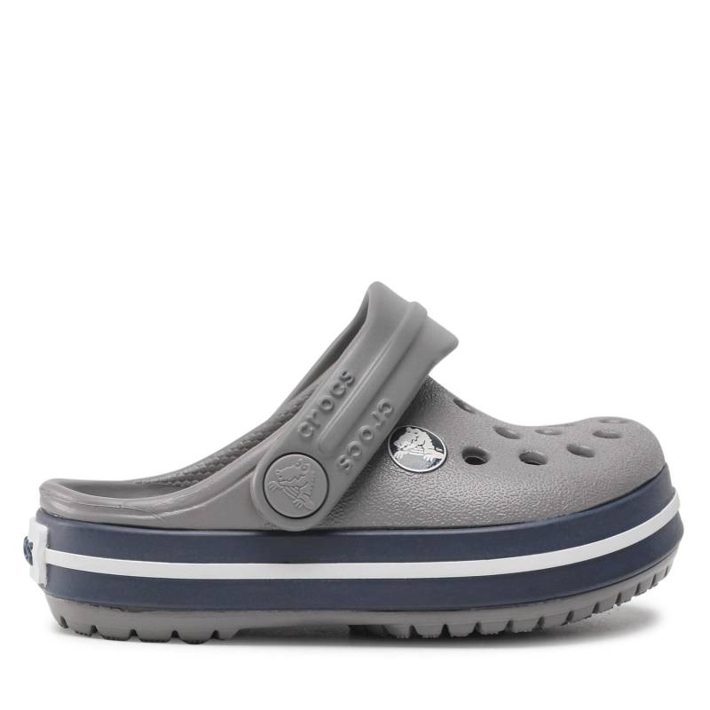 Pantoletten Crocs Crocband Clog T 207005 Grau von Crocs