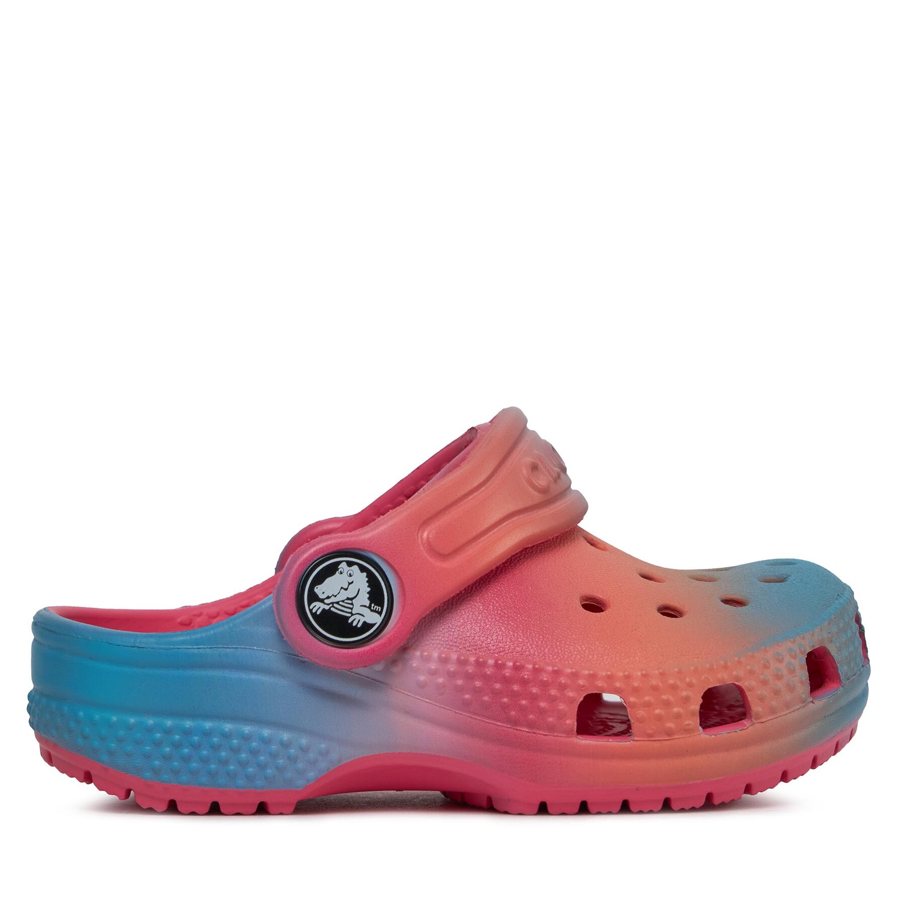 Pantoletten Crocs Crocs Classic Color Dip Clog T 209043 Rosa von Crocs