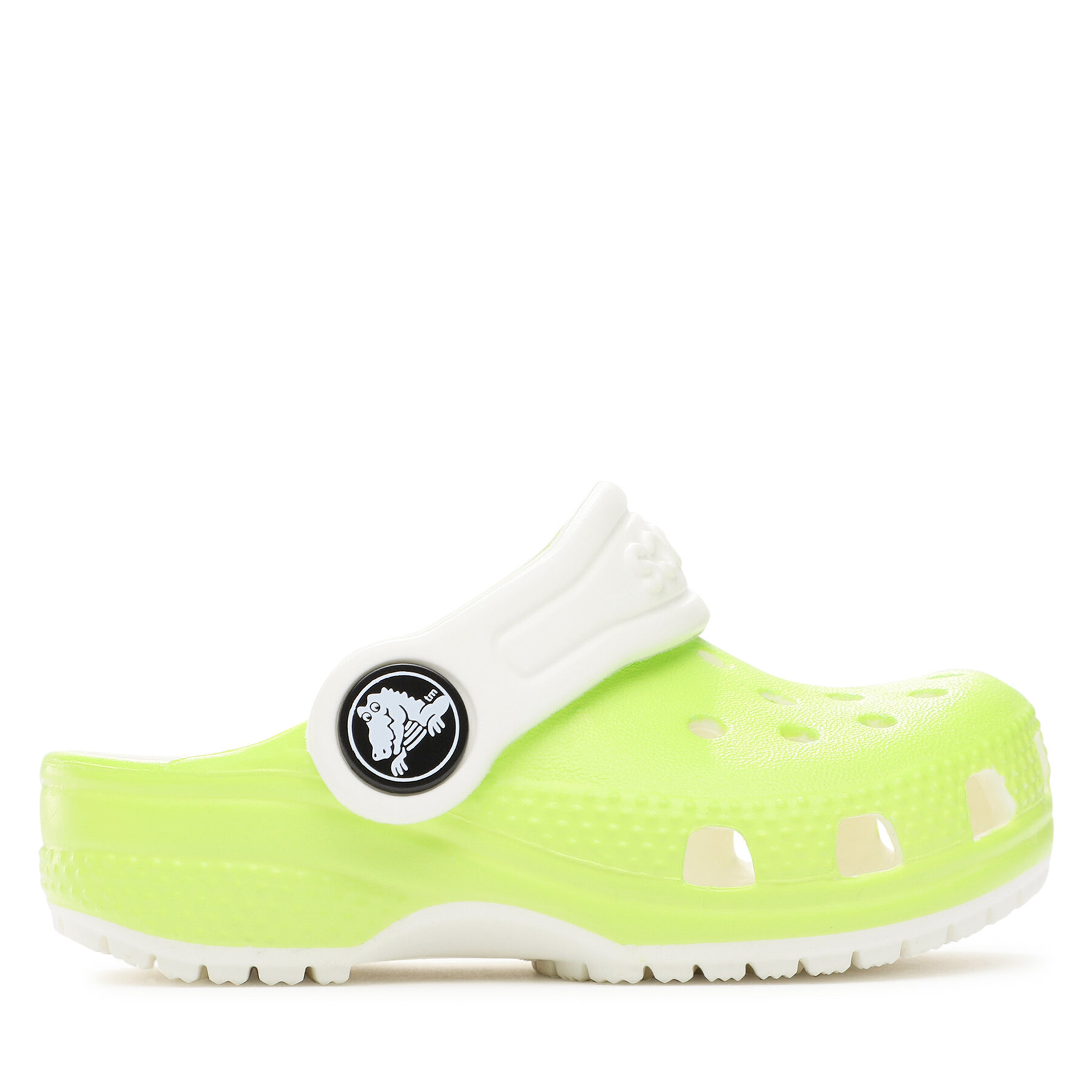 Pantoletten Crocs Crocs Classic Glow In The Dark Clog T 209161 Grün von Crocs