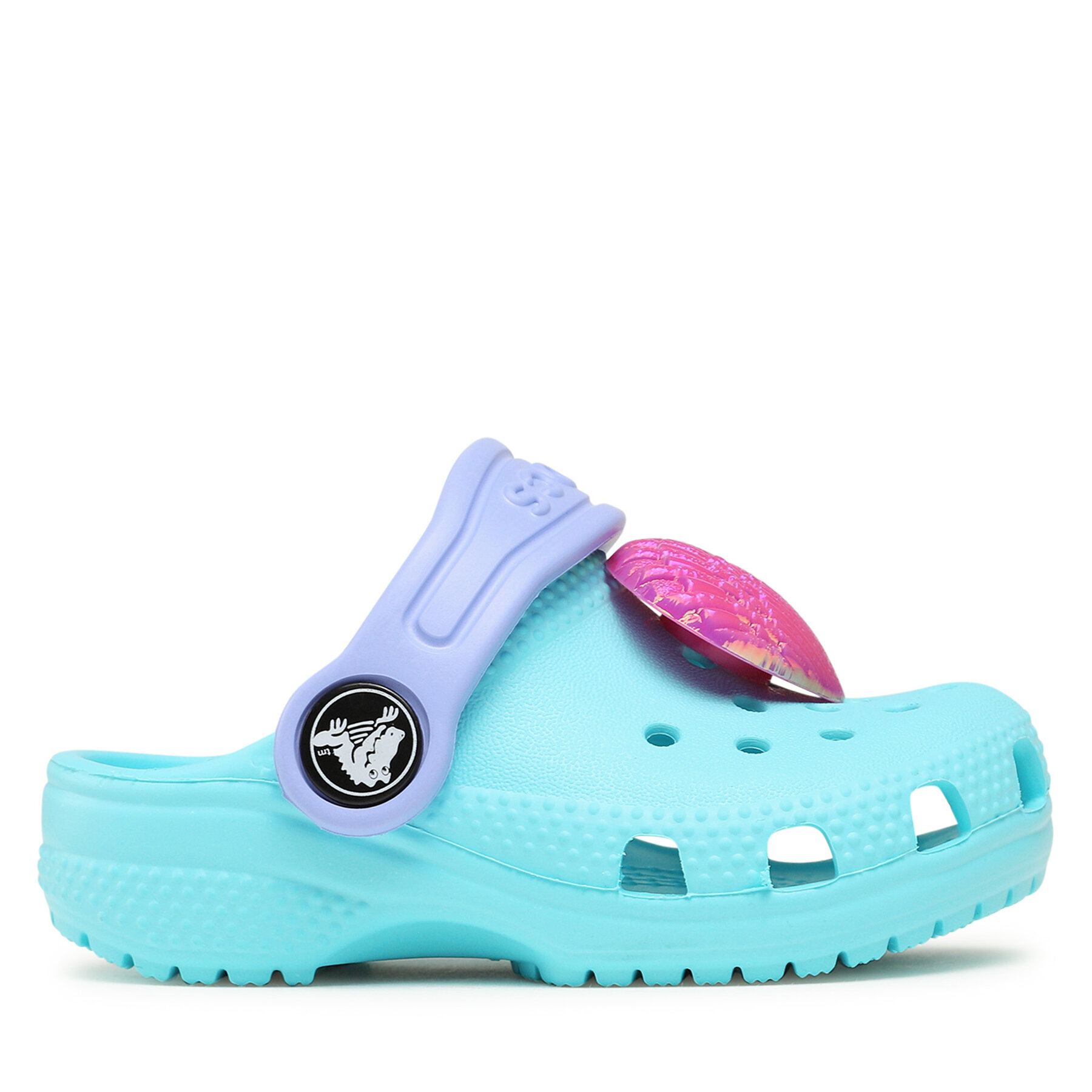 Pantoletten Crocs Crocs Classic I Am Mermaid Clog T 208652 Blau von Crocs