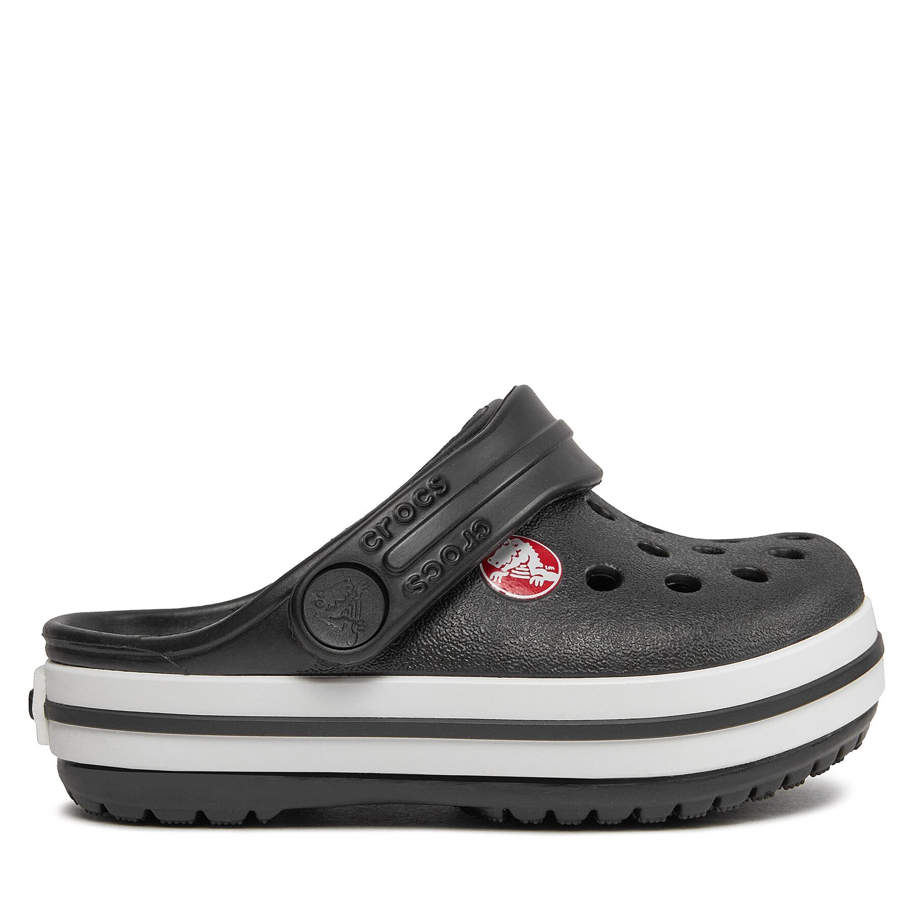 Pantoletten Crocs Crocs Crocband Kids Clog T 207005 Schwarz von Crocs