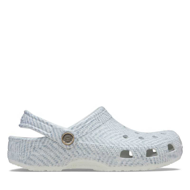 Pantoletten Crocs Crocsclassic Tweed Clog 210403 Grau von Crocs