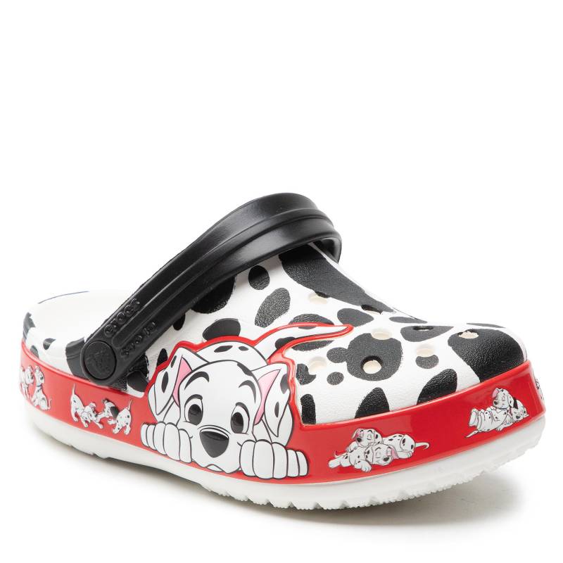 Pantoletten Crocs Fl 101 Dalmatians Clog K 207483 Weiß von Crocs