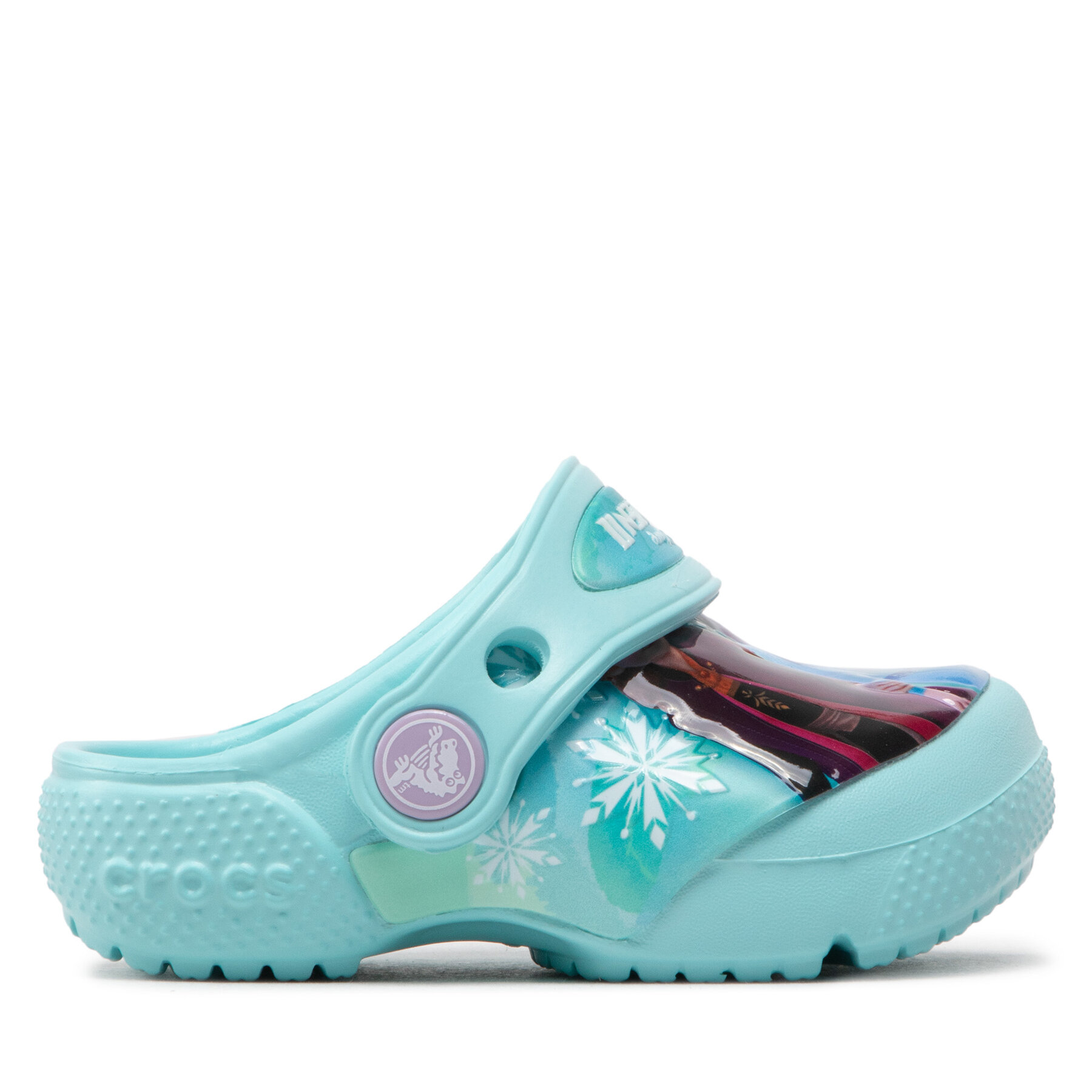 Pantoletten Crocs FROZEN Fl Disney Frozen II Clog T 206804 Blau von Crocs