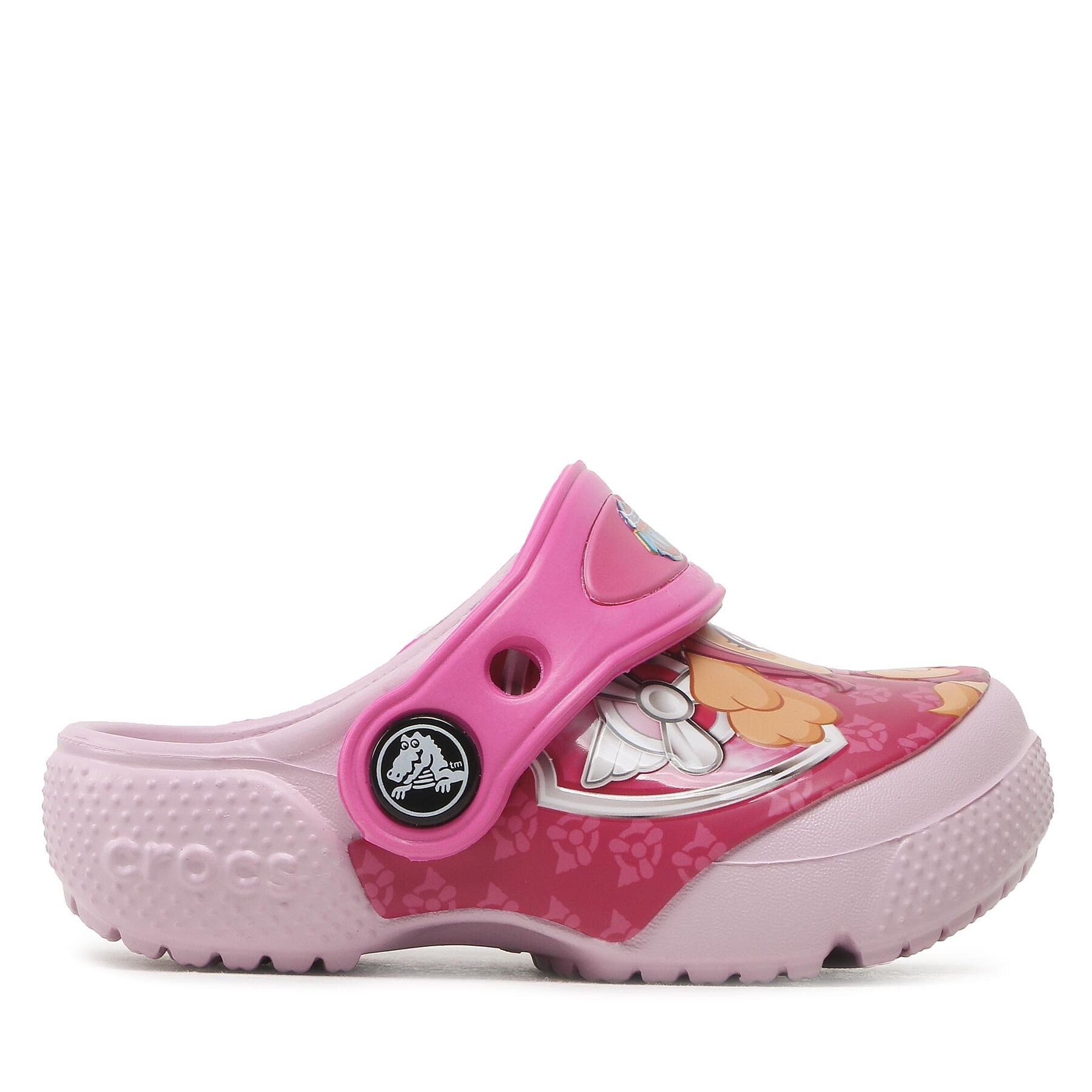 Pantoletten Crocs Fl Paw Patrol Patch Cg T 207487 Rosa von Crocs