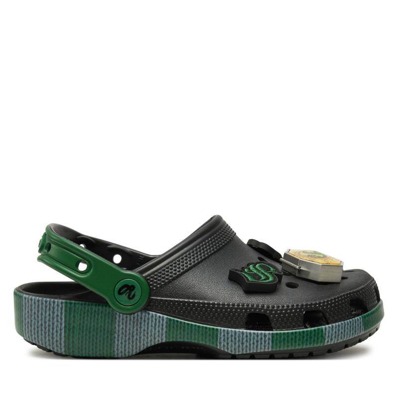 Pantoletten Crocs Harry Potter Classic Slytherin Clog 210527 Schwarz von Crocs