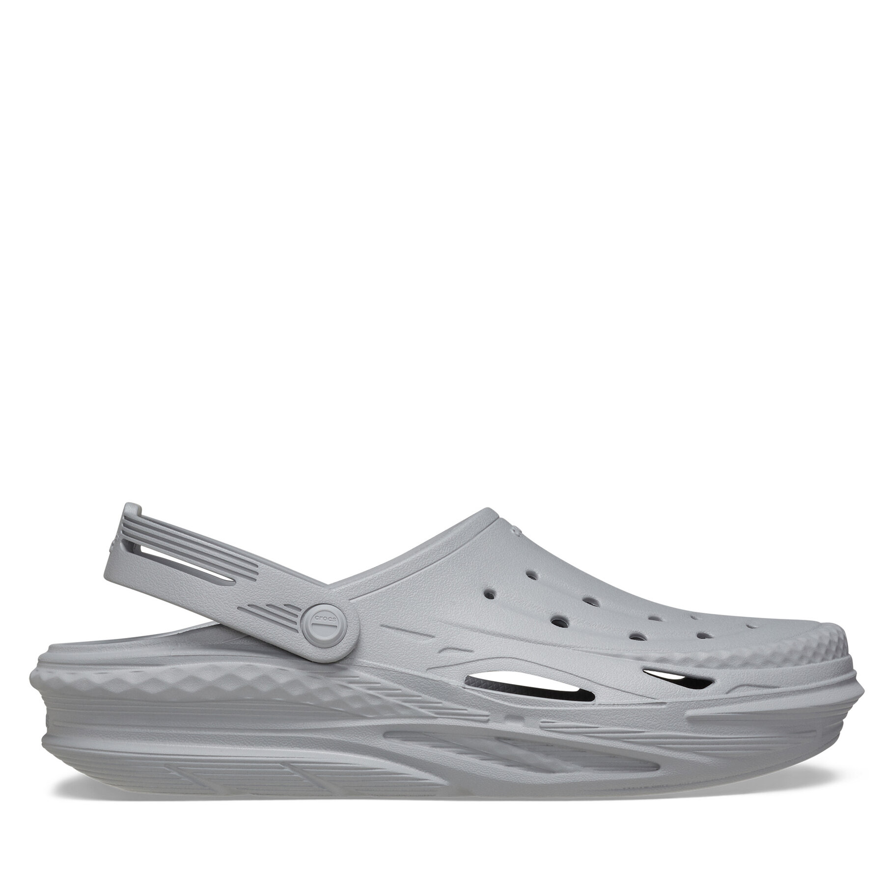 Pantoletten Crocs Off Grid Clog 209501 Grau von Crocs