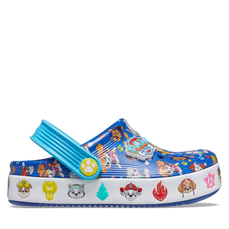 Pantoletten Crocs Paw Patrol Off Court Clg T 208853 Blau von Crocs