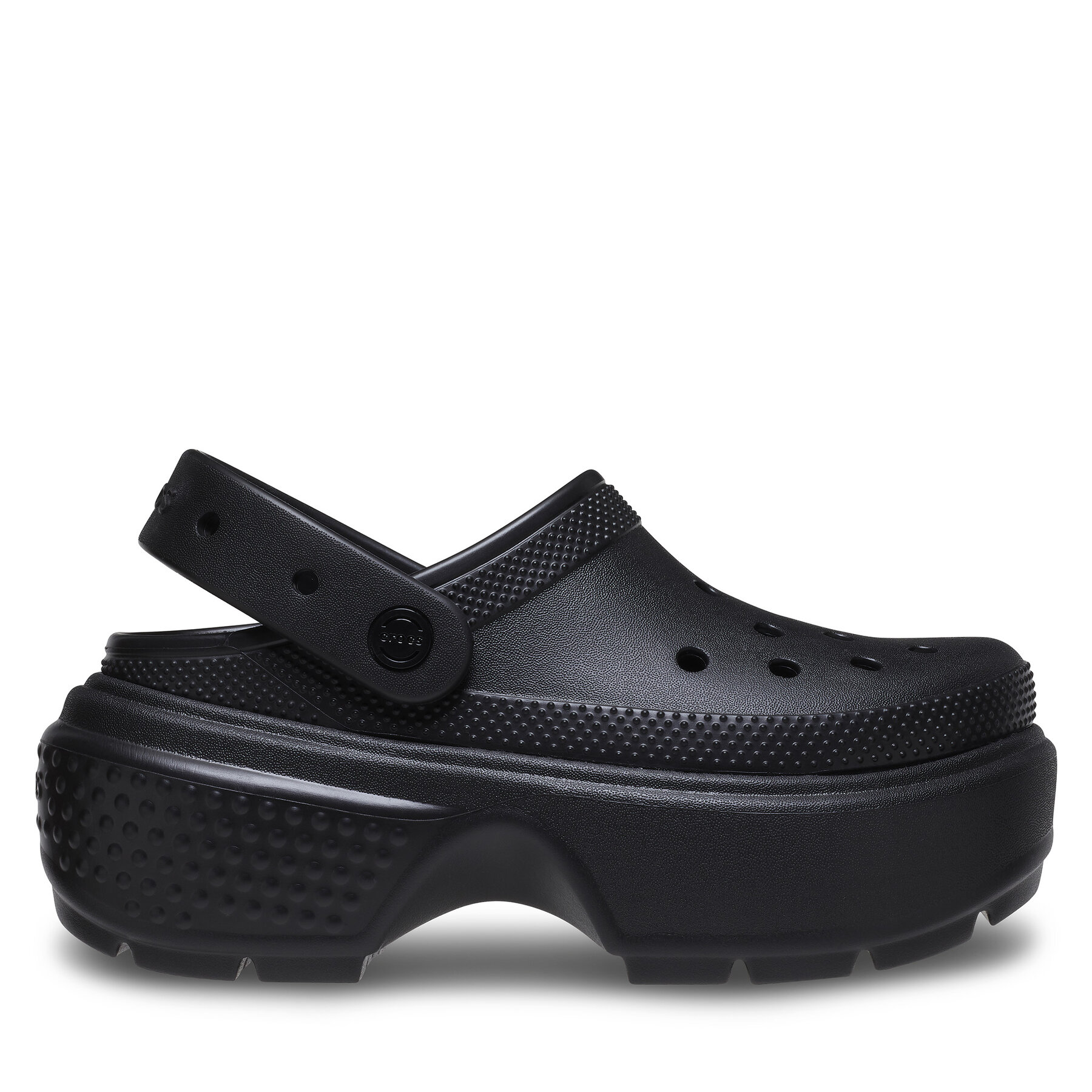 Pantoletten Crocs Stomp Clog 209347 Schwarz von Crocs