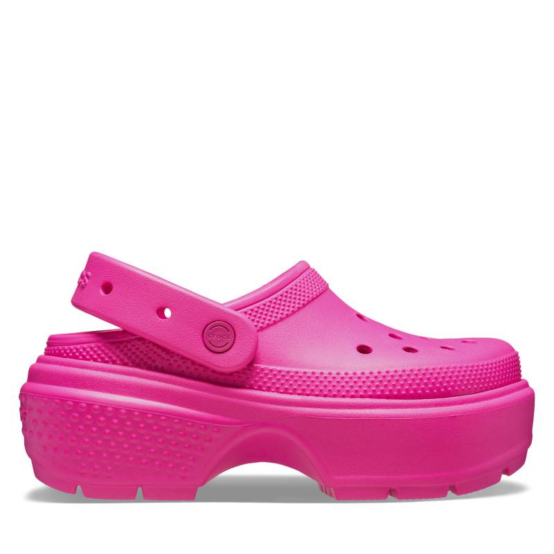 Pantoletten Crocs Stomp Clog 209349 Rosa von Crocs