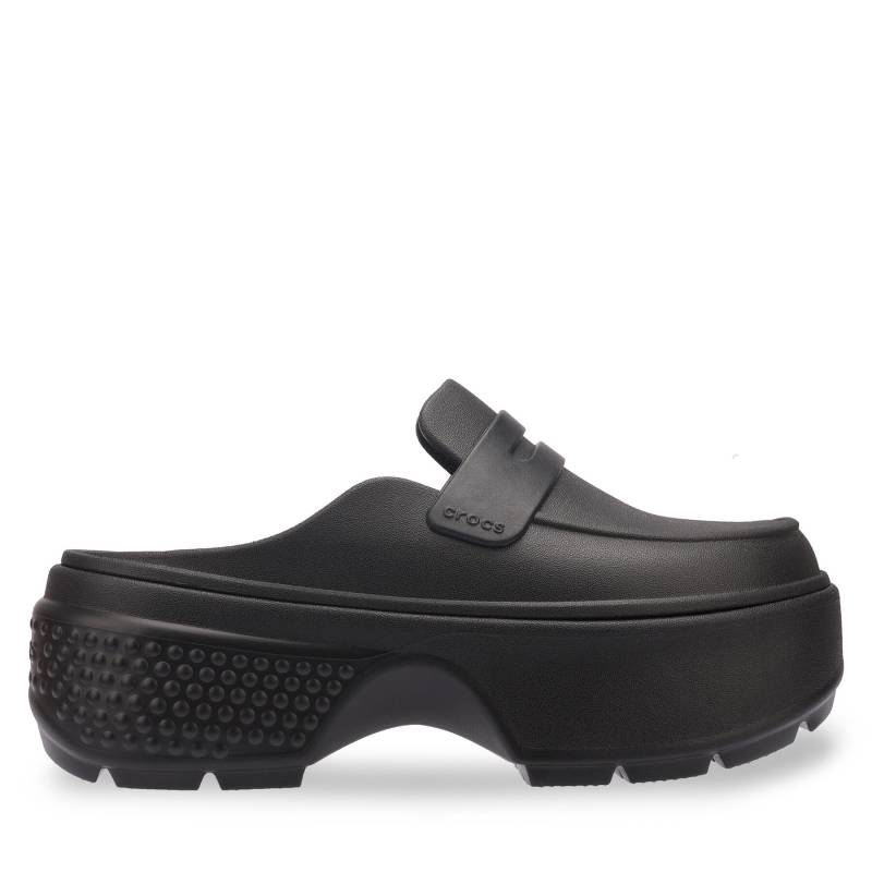 Pantoletten Crocs Stomp Loafer Clog 209937 Schwarz von Crocs