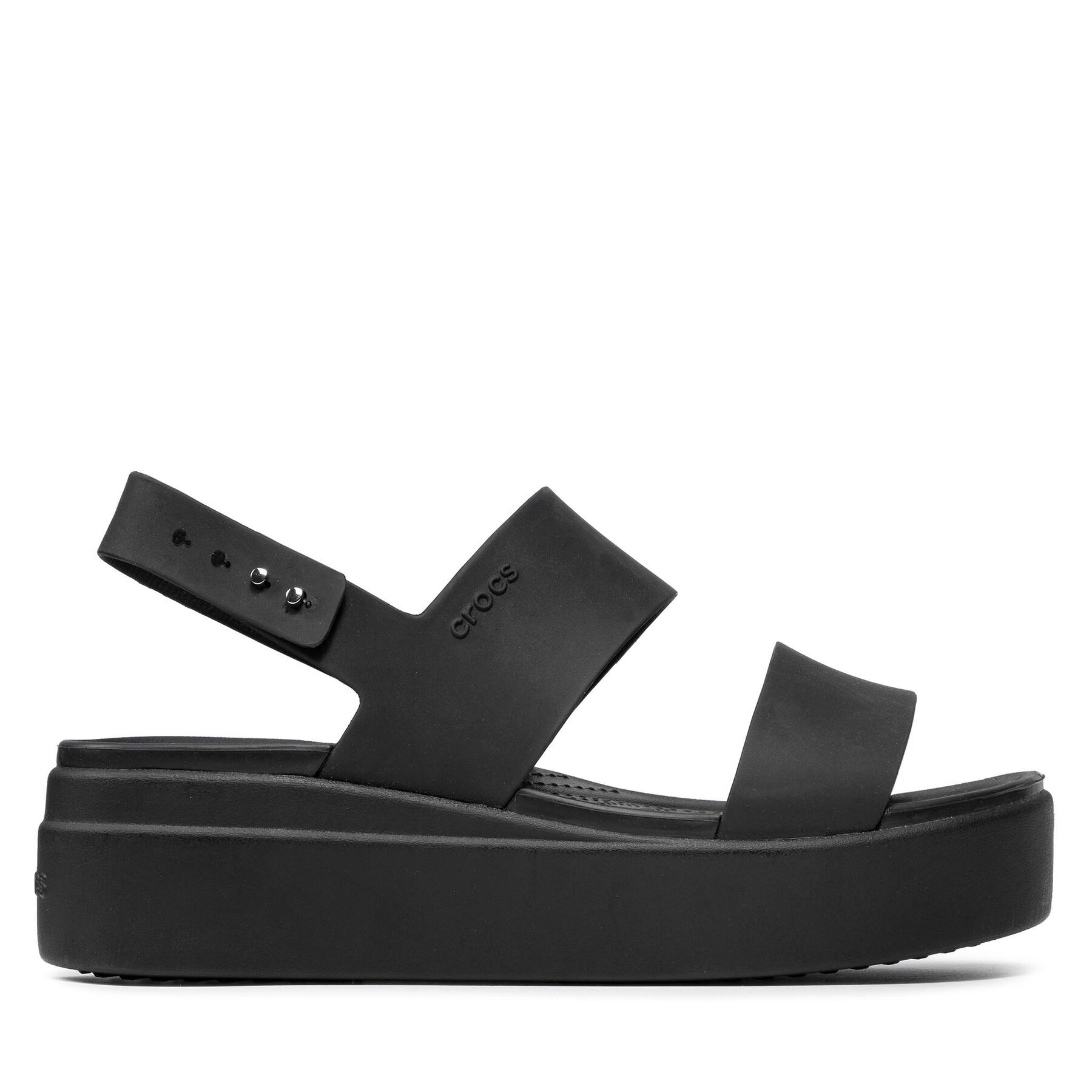 Sandalen Crocs Brooklyn Low Wedge W 206453 Schwarz von Crocs