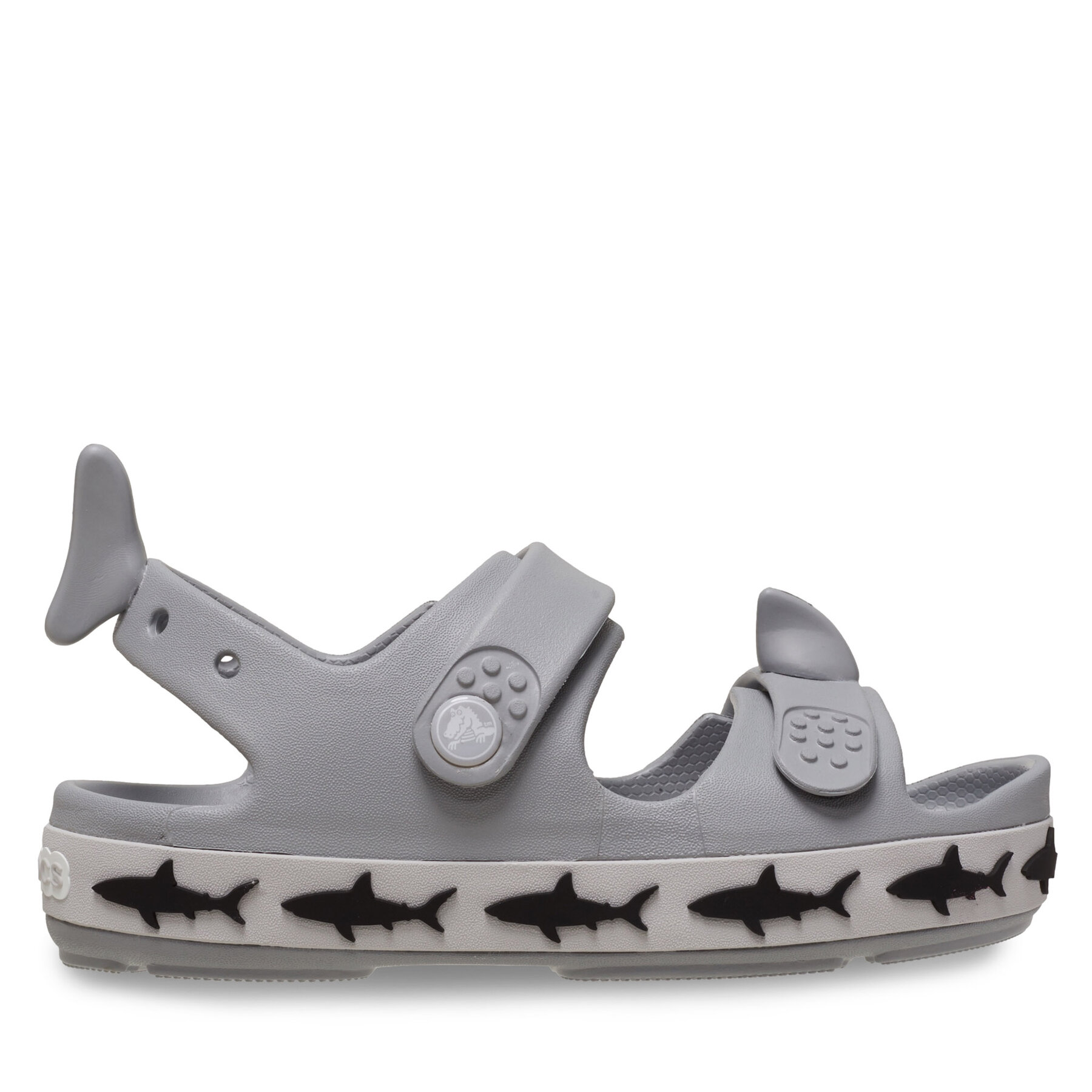 Sandalen Crocs Crocband Cruiser Shark Sandal T 210031 Grau Sandalen Crocs Crocband Cruiser Shark Sandal T 210031 Grau von Crocs