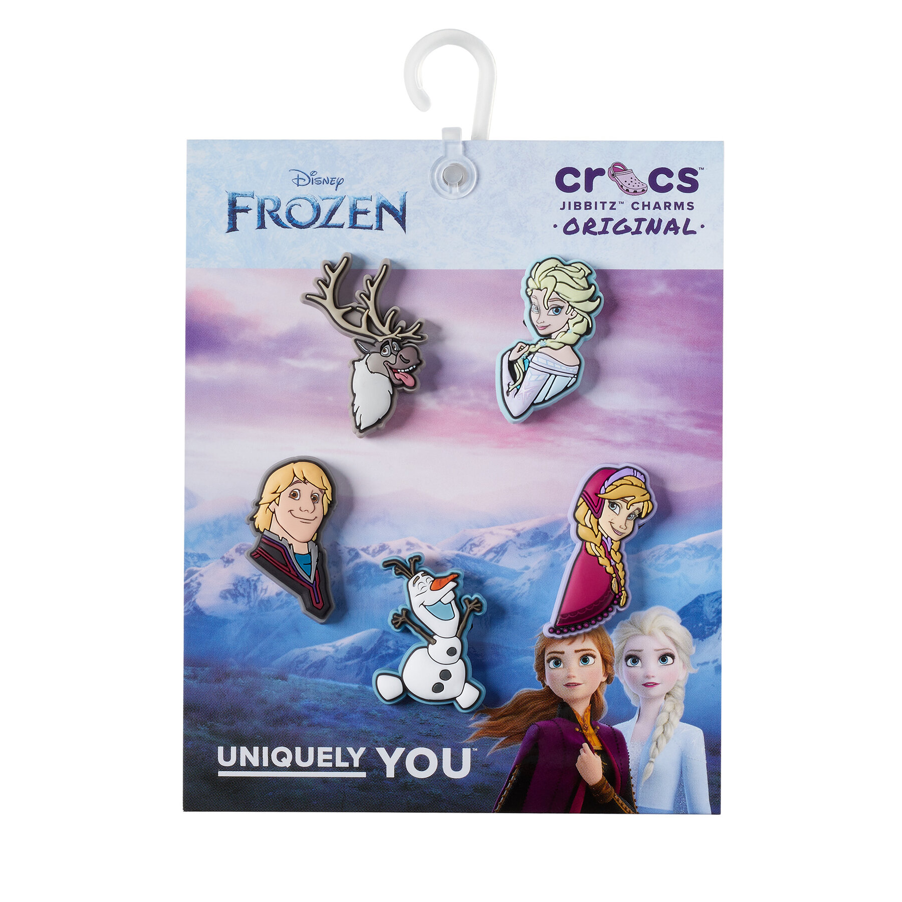 Schuhverzierung Crocs Jibbitz Frozen Character 5 Pack 10013626 Bunt Schuhverzierung Crocs Jibbitz Frozen Character 5 Pack 10013626 Bunt von Crocs