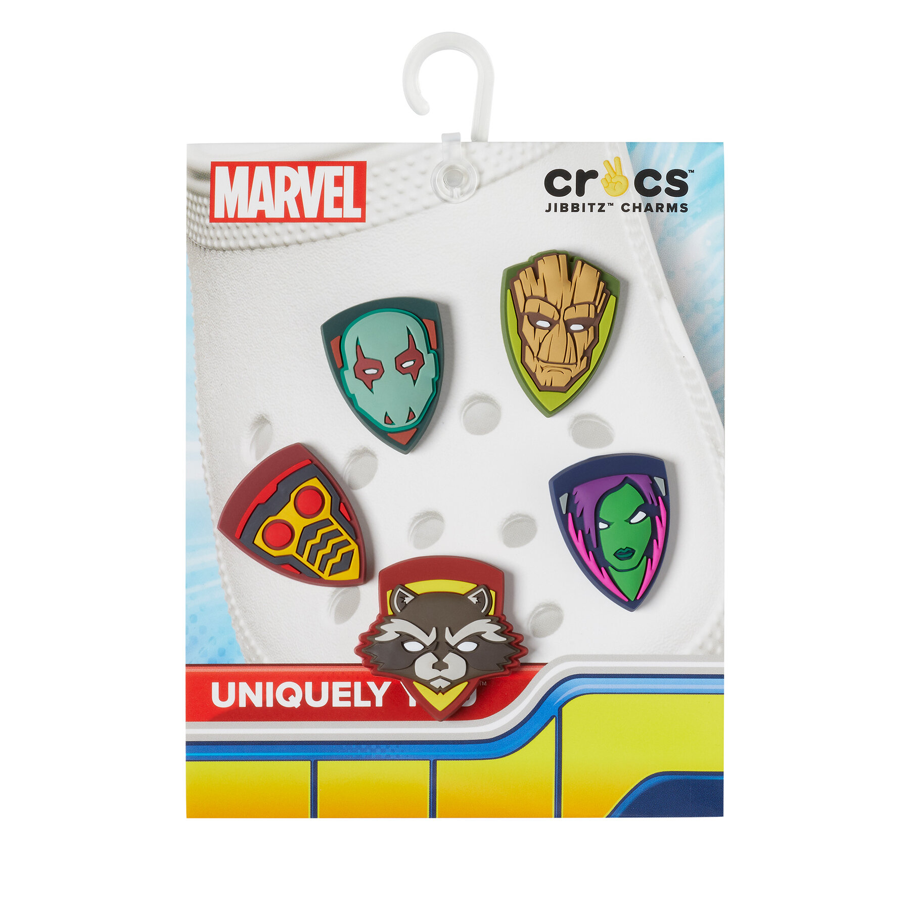 Schuhverzierung Crocs Jibbitz Guardians Of The Galaxy 5pck 10011468 Bunt Schuhverzierung Crocs Jibbitz Guardians Of The Galaxy 5pck 10011468 Bunt von Crocs