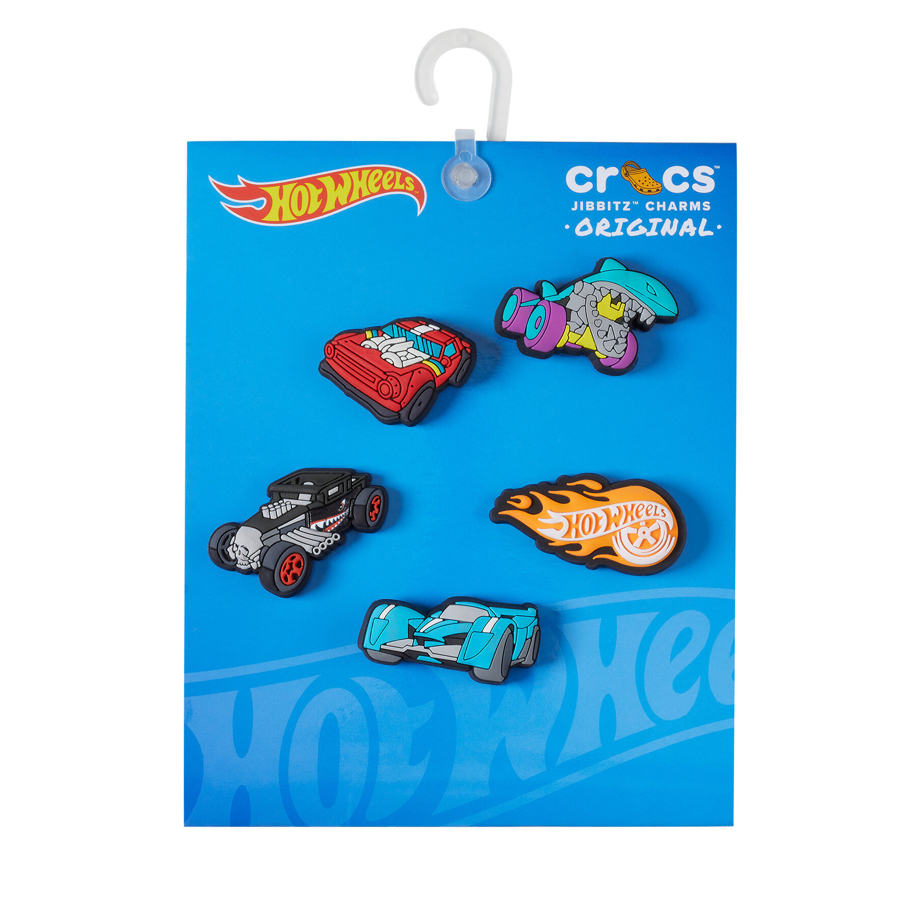 Schuhverzierung Crocs Jibbitz Hot Wheels 5pck 10011478 Bunt Schuhverzierung Crocs Jibbitz Hot Wheels 5pck 10011478 Bunt von Crocs