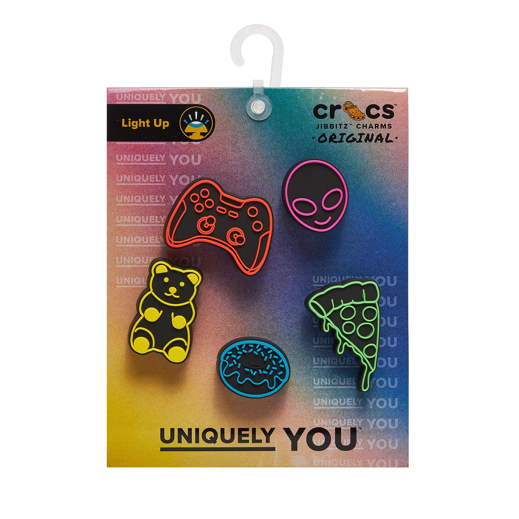 Schuhverzierung Crocs Jibbitz Led Dude Bro 5 Pack 10012944 Bunt Schuhverzierung Crocs Jibbitz Led Dude Bro 5 Pack 10012944 Bunt von Crocs