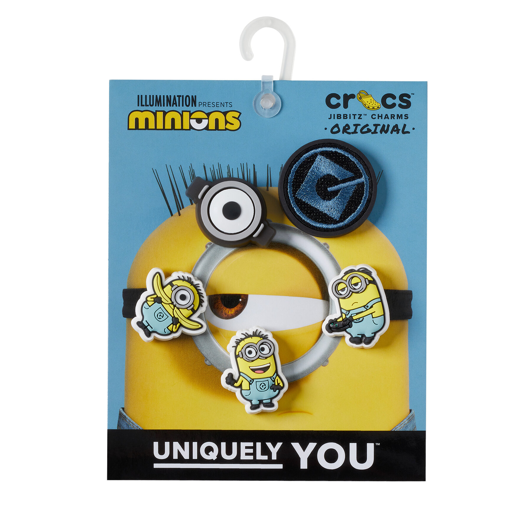 Schuhverzierung Crocs Jibbitz Minions 5pck 10012725 Bunt von Crocs