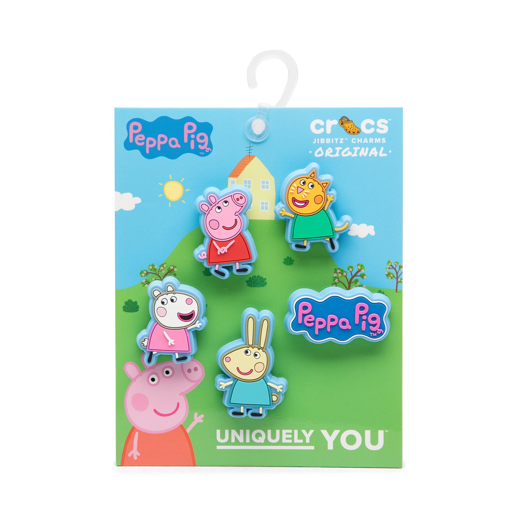Schuhverzierung Crocs Jibbitz Peppa Pig 5 Pack 10010006 Blau Schuhverzierung Crocs Jibbitz Peppa Pig 5 Pack 10010006 Blau von Crocs