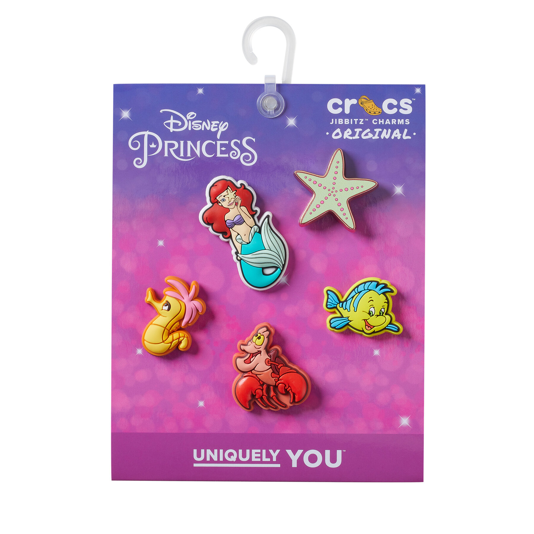 Schuhverzierung Crocs Jibbitz Princess Ariel 5pck 10013197 Bunt Schuhverzierung Crocs Jibbitz Princess Ariel 5pck 10013197 Bunt von Crocs