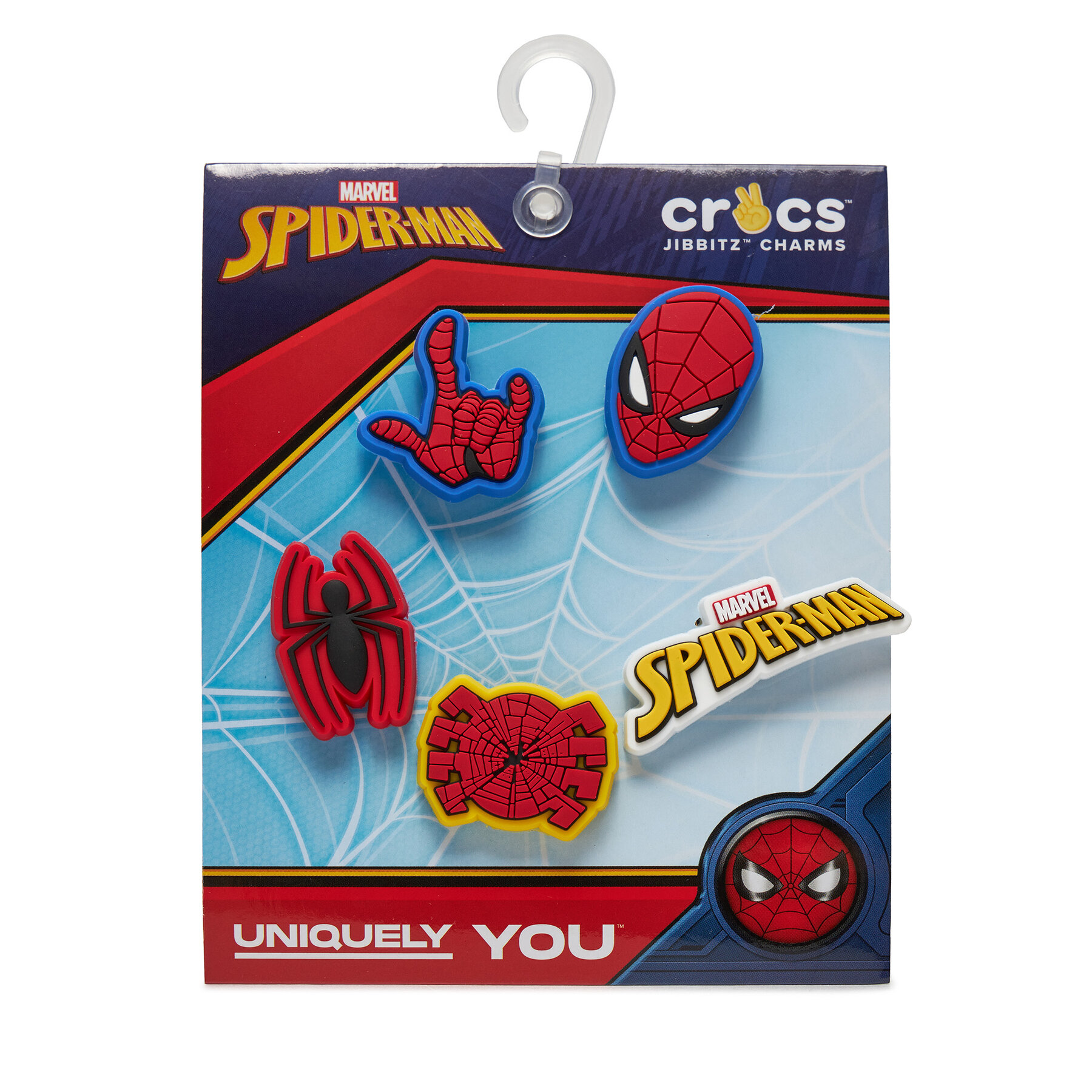 Schuhverzierung Crocs Jibbitz Spider Man 5 Pck 10010007 Bunt Schuhverzierung Crocs Jibbitz Spider Man 5 Pck 10010007 Bunt von Crocs
