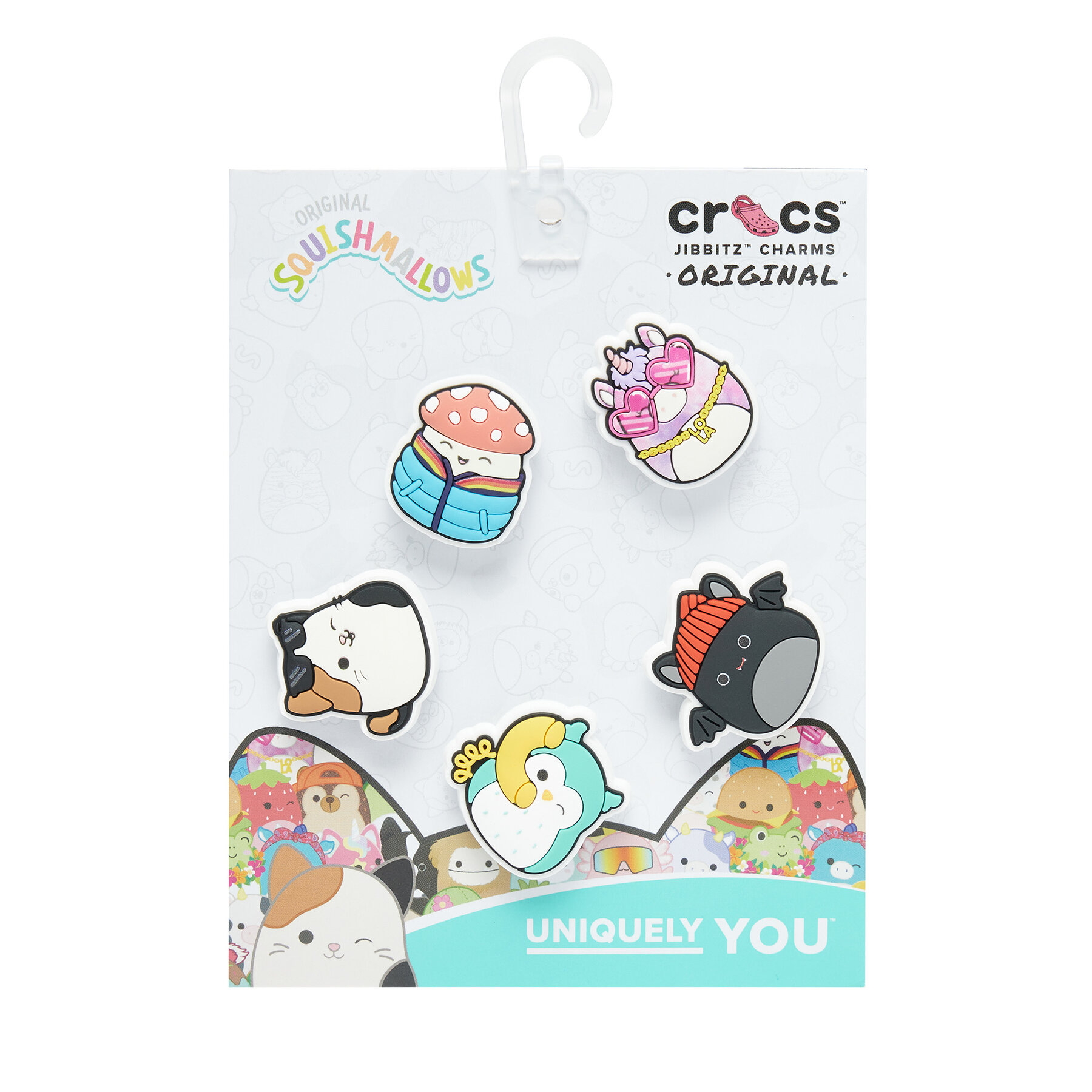 Schuhverzierung Crocs Jibbitz Squishmallows 5pck 10013604 Bunt Schuhverzierung Crocs Jibbitz Squishmallows 5pck 10013604 Bunt von Crocs