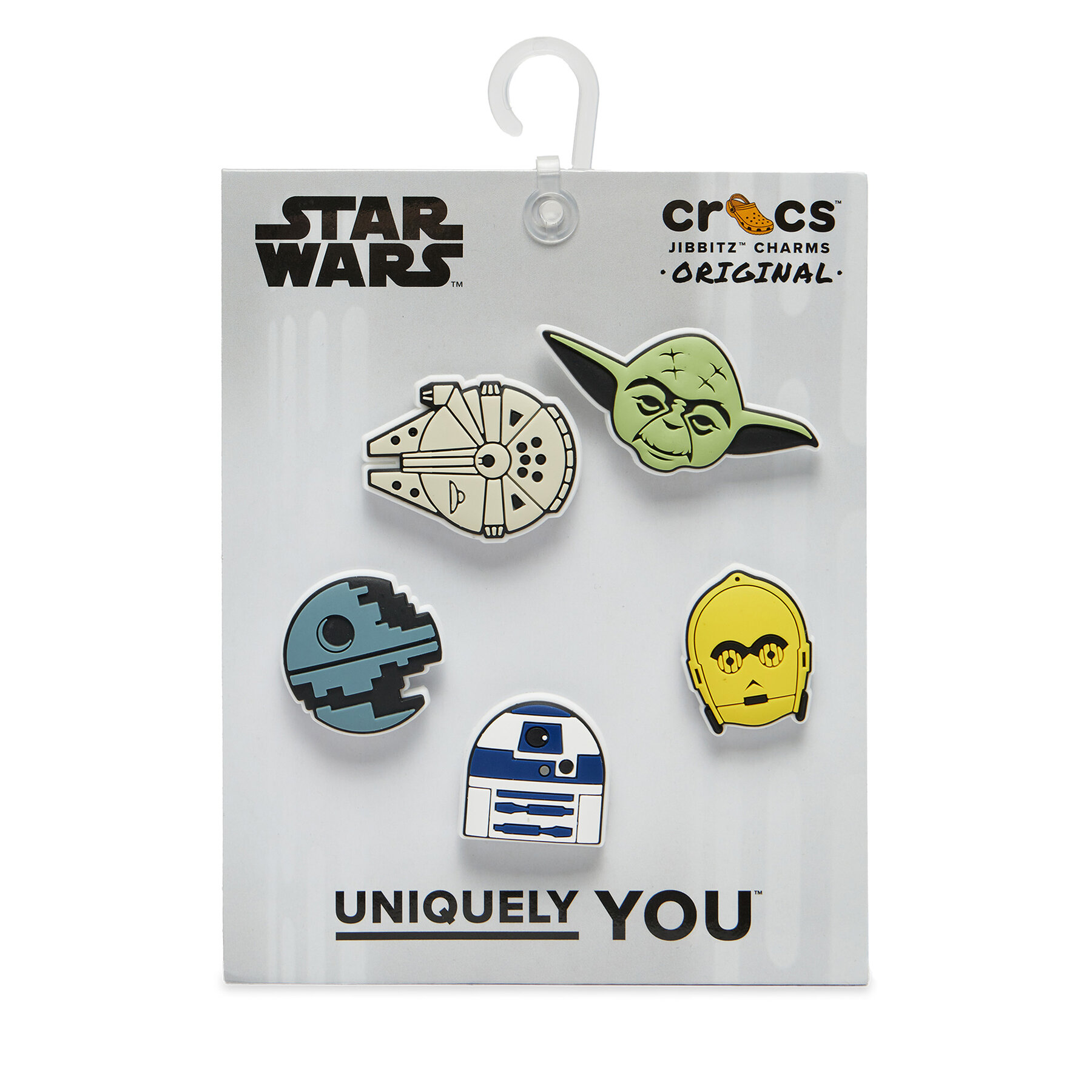 Schuhverzierung Crocs Jibbitz Star Wars 5pck 10012077 Bunt Schuhverzierung Crocs Jibbitz Star Wars 5pck 10012077 Bunt von Crocs