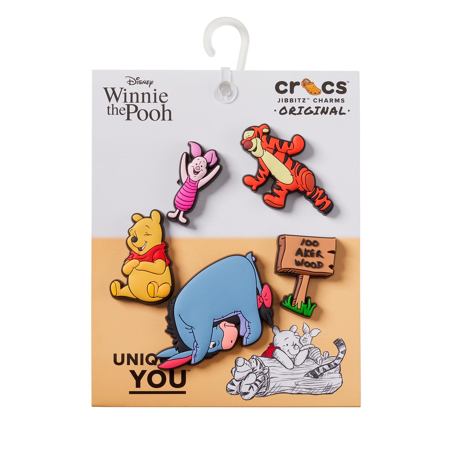 Schuhverzierung Crocs Winnie the Pooh 5 Pack 10011268 Bunt Schuhverzierung Crocs Winnie the Pooh 5 Pack 10011268 Bunt von Crocs