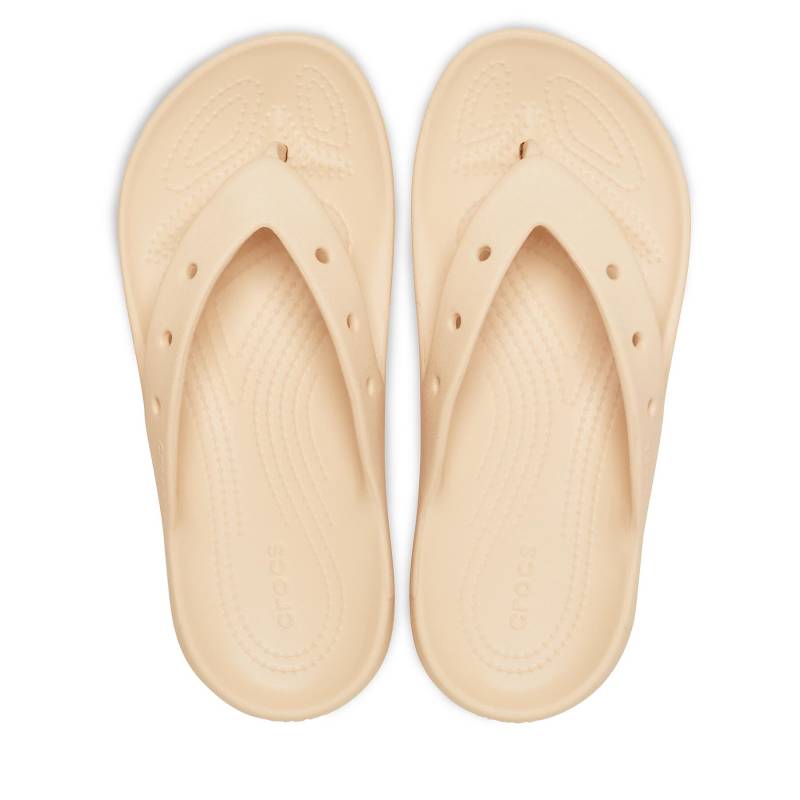 Zehentrenner Crocs Classic Flip V 209402 Beige von Crocs