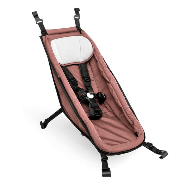 Croozer Babysitz ab 2014 Blossom red Veloanhänger-Zubehör von Croozer