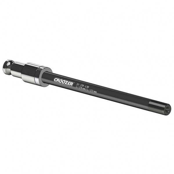 Croozer - Steckachskupplung XL - Anhängerkupplung Gr 12 x 165 x 1,5 schwarz Croozer - Steckachskupplung XL - Anhängerkupplung Gr 12 x 165 x 1,5 schwarz von Croozer