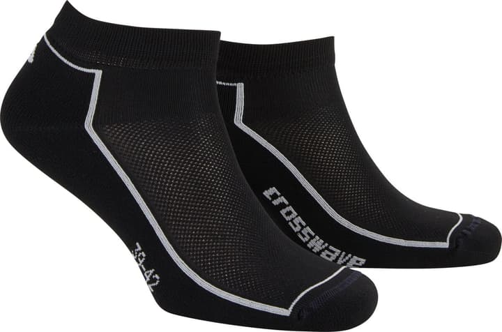 Crosswave Biking Velosocken schwarz von Crosswave