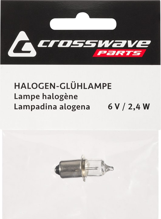 Crosswave Glühbirne Halogen 6V 2.4 A Glühbirnen Crosswave Glühbirne Halogen 6V 2.4 A Glühbirnen von Crosswave