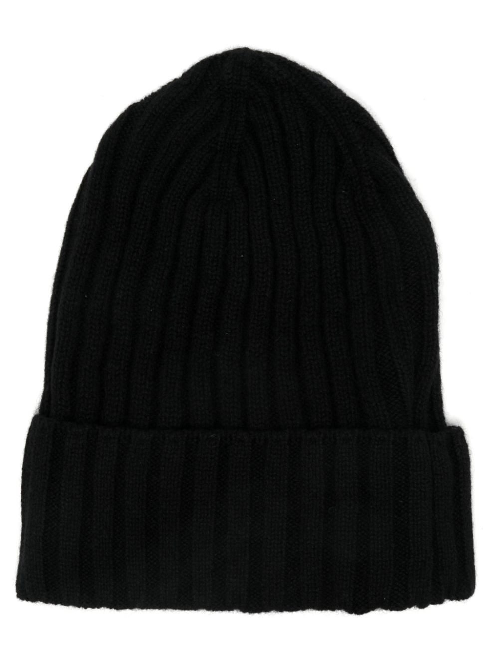 Cruciani cashmere beanie hat - Black von Cruciani