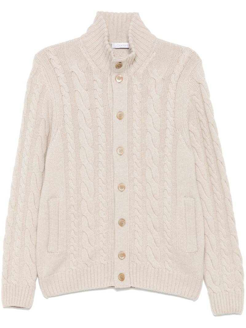 Cruciani cashmere cardigan - Neutrals von Cruciani