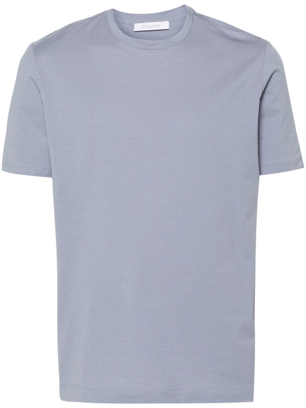 Cruciani cotton-blend T-shirt - Blue von Cruciani