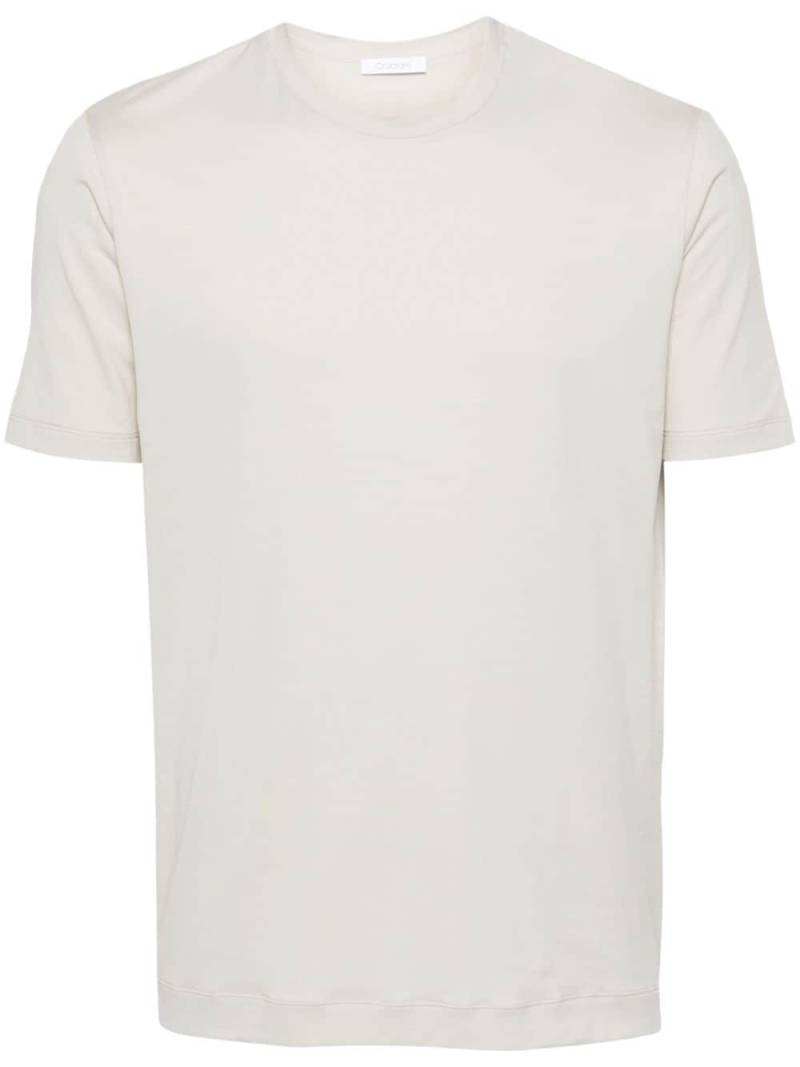 Cruciani crew-neck jersey T-shirt - Neutrals von Cruciani