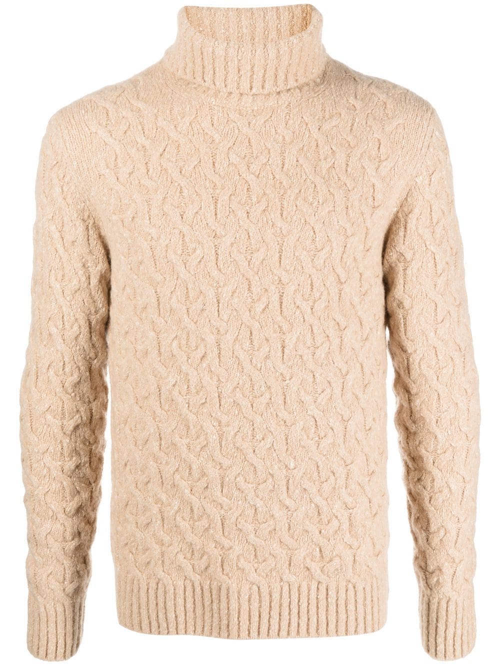 Cruciani roll-neck knit jumper - Brown von Cruciani