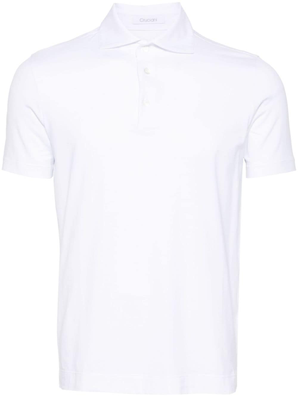 Cruciani spread-collar polo shirt - White von Cruciani