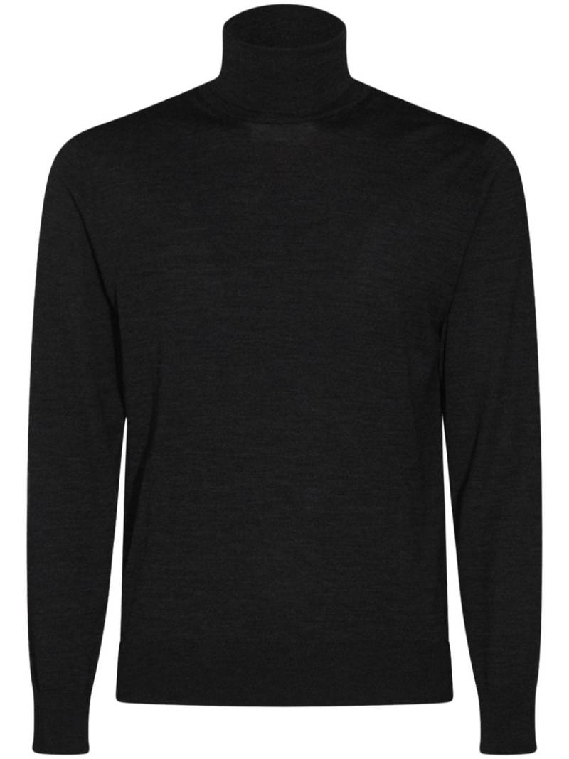 Cruciani virgin-wool sweater - Black von Cruciani