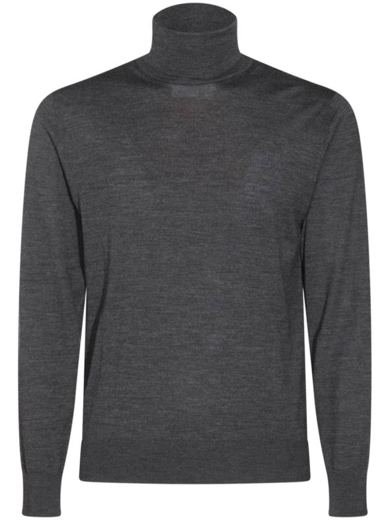 Cruciani virgin wool turtleneck - Grey von Cruciani