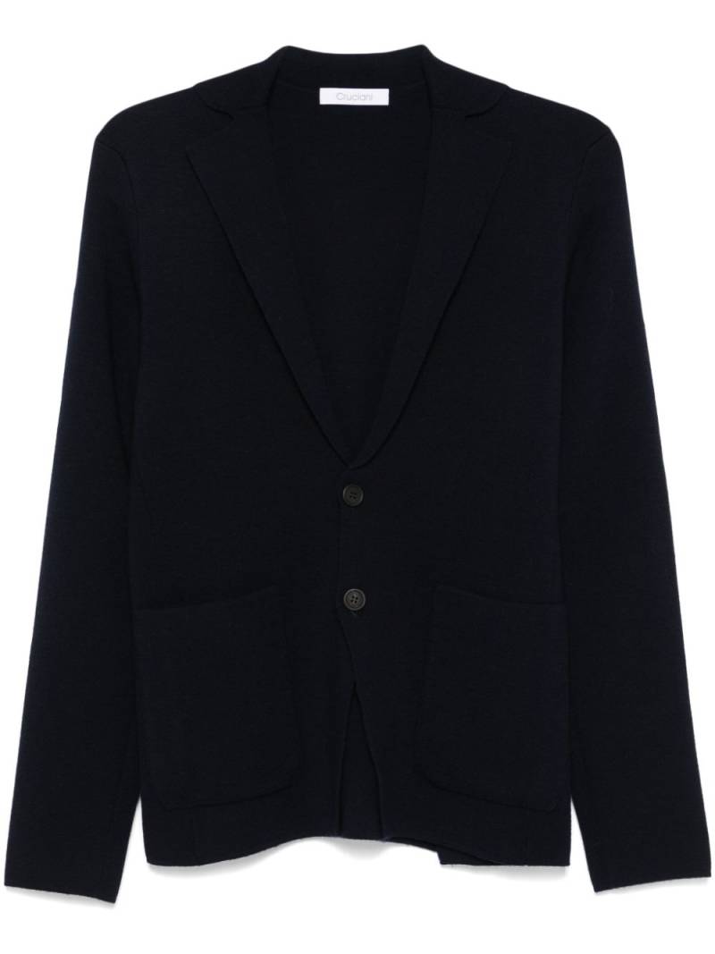 Cruciani wool cardigan - Blue von Cruciani