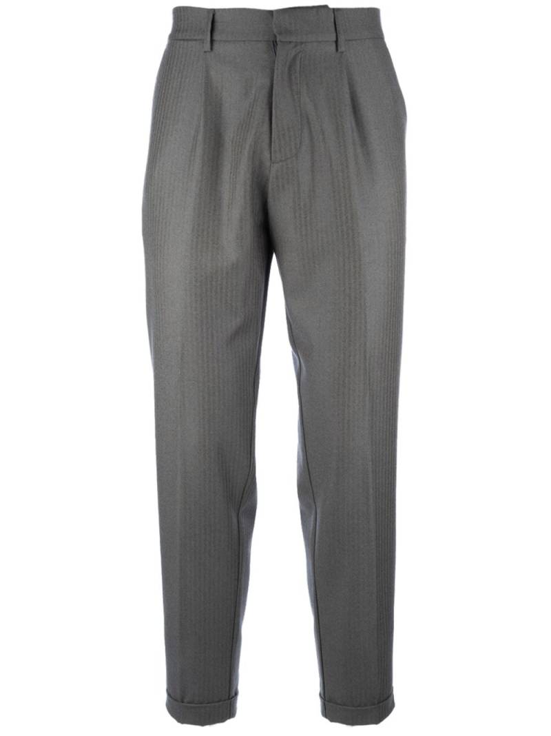 Cruna pinstripe trousers - Neutrals von Cruna